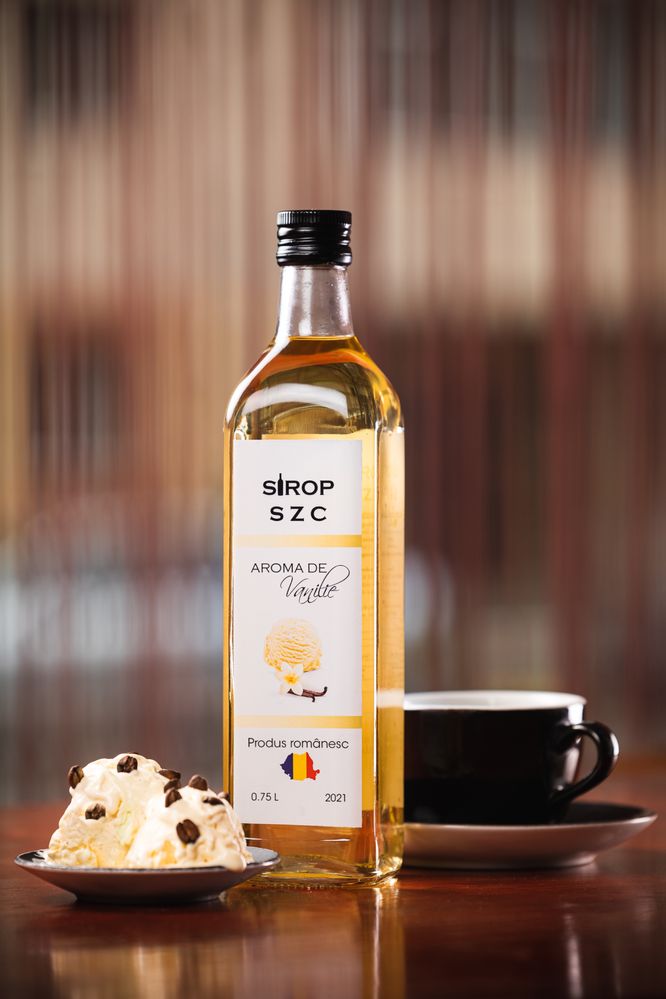 Sirop pentru cafea 100% Românesc ( gen monin ) caramel cocos irish