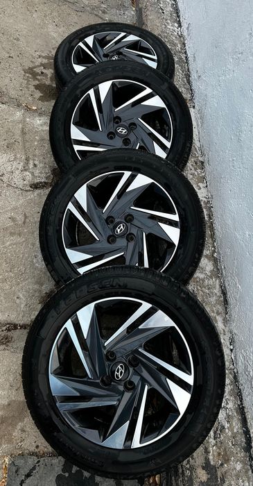Продам комплект летних шин с дисками 195/60/16!!!