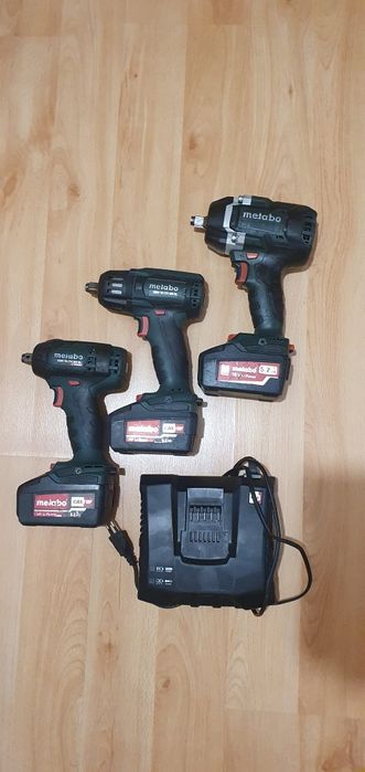 Set Metabo SSW 18 LTX 300 BL, Metabo SSW 400 LTX BL,Metabo SSW 800 LTX