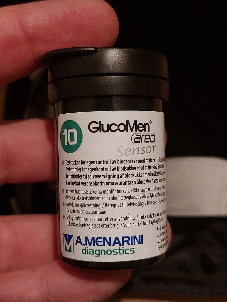 Monitor de glicemie Glucomen Areo pentru diabetici Plus benzi Glucomen