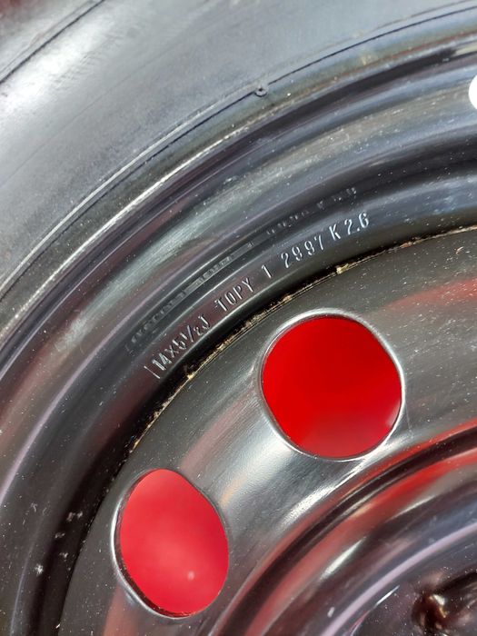 Roata Rezerva 4x100 14'' - OEM Toyota Yaris - NOUA - 175/65/14 !