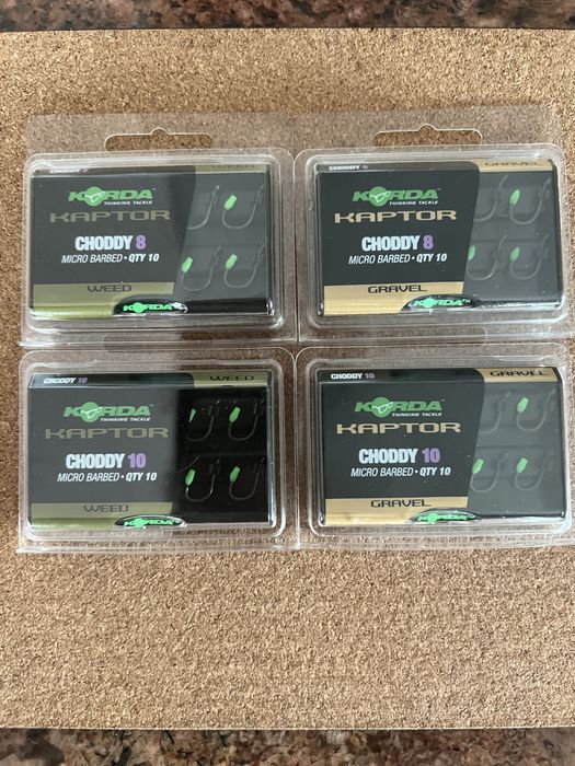 Carlige pescuit Korda Kaptor -9 cutii la pret de 5 !