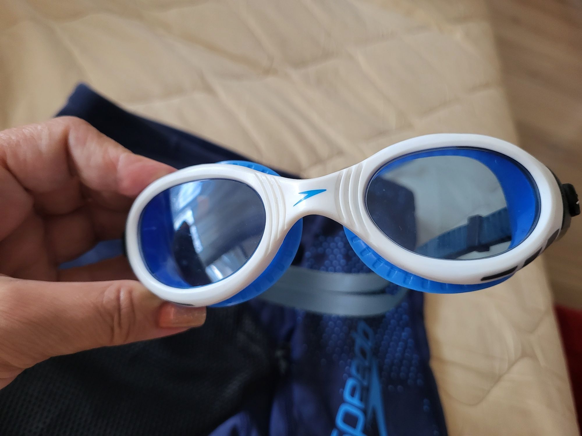 Детски плувни очила FUT BIOF FSEAL и бански SPEEDO за 6-10 год, момче