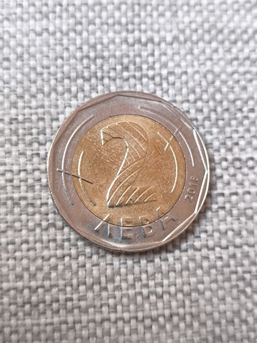 Два лева Председателство на Съвета на Европа
2 лева 
2018
Председателс