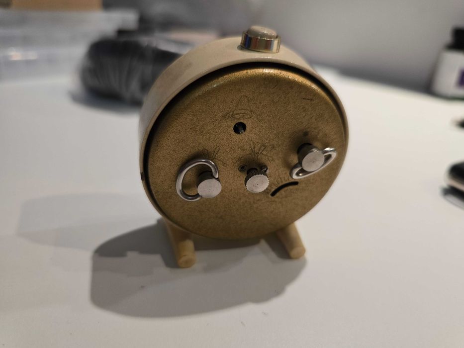 Ретро механичен будилник Слава / Slava – 11 камъка, СССР