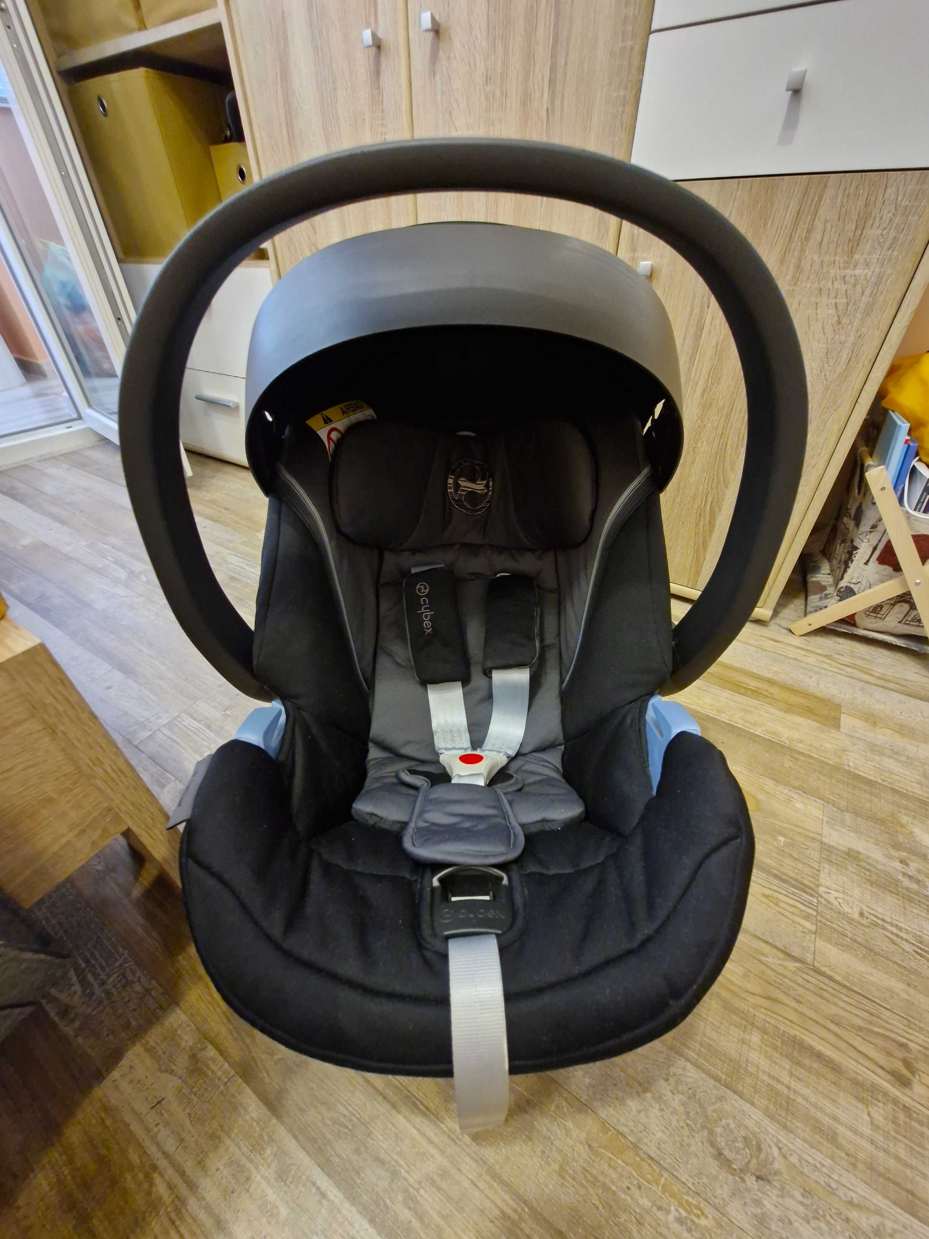 Кошница /столче за кола Cybex Aton 5 + адаптери за количка