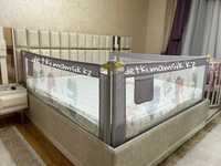 Барьер-борт для безопасности на кровать размеры 150см, 180 см, 200см