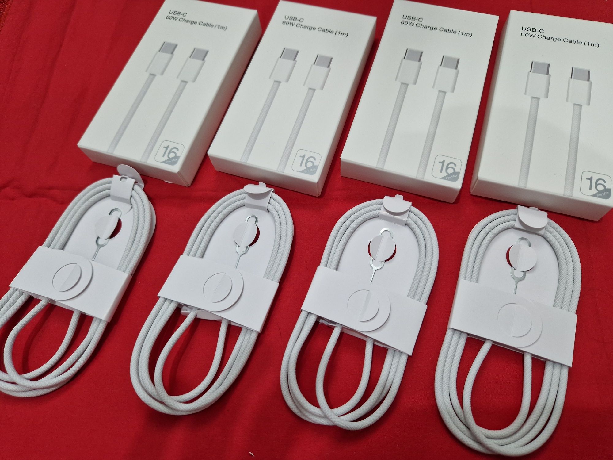 -Cablu incarcare iphone seria 15-16 , Nou, Sigilat, 0 cicluri incarcar