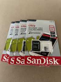 Карта памет SANDISK Ultra microSDHC UHS-I, 128GB