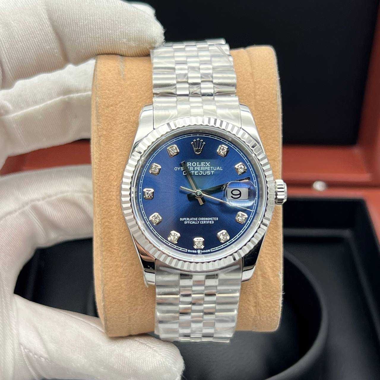 Rolex Datejust Jubilee 36mm сребро 2