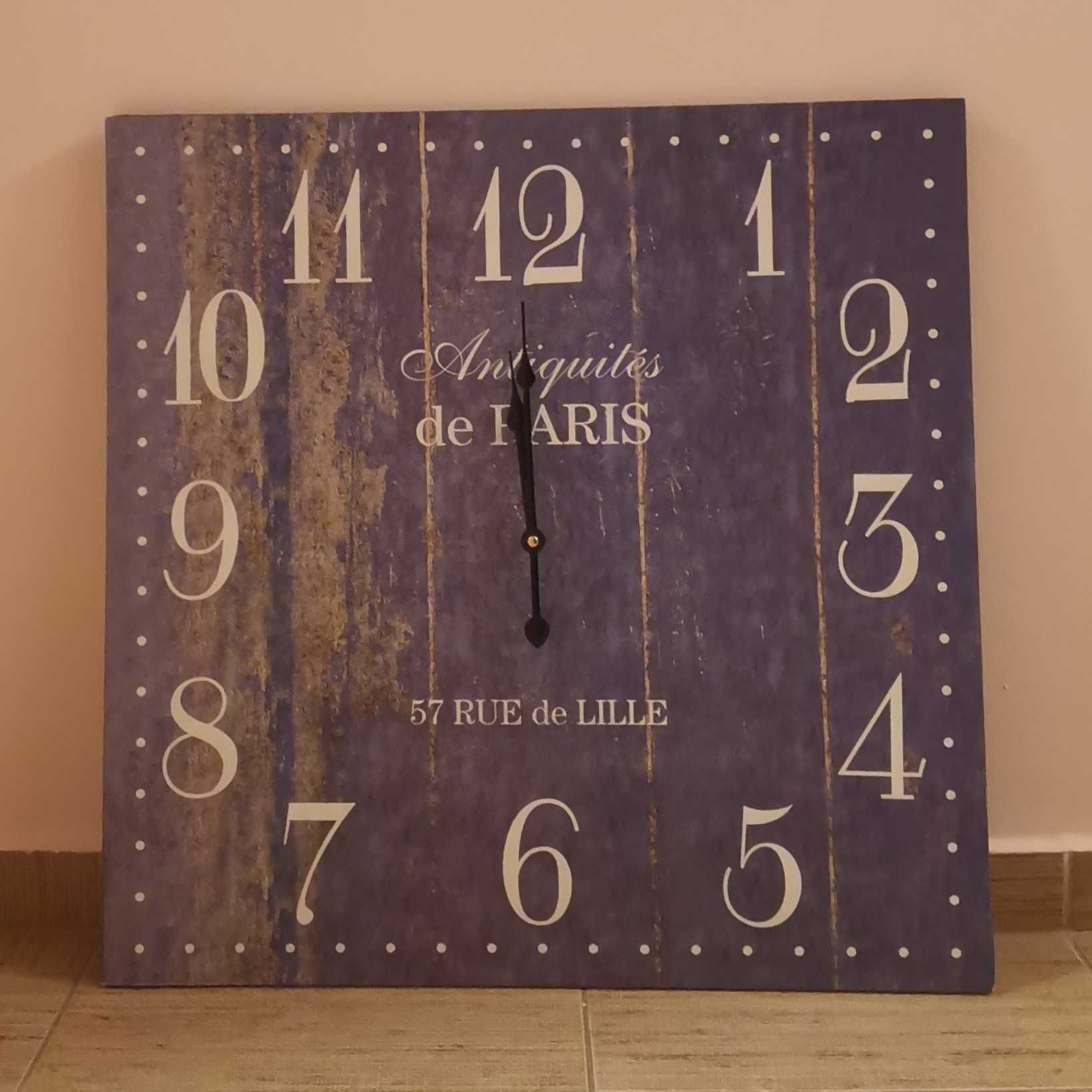 Ceas de perete model de epocă / vintage, 58 x 58 cm