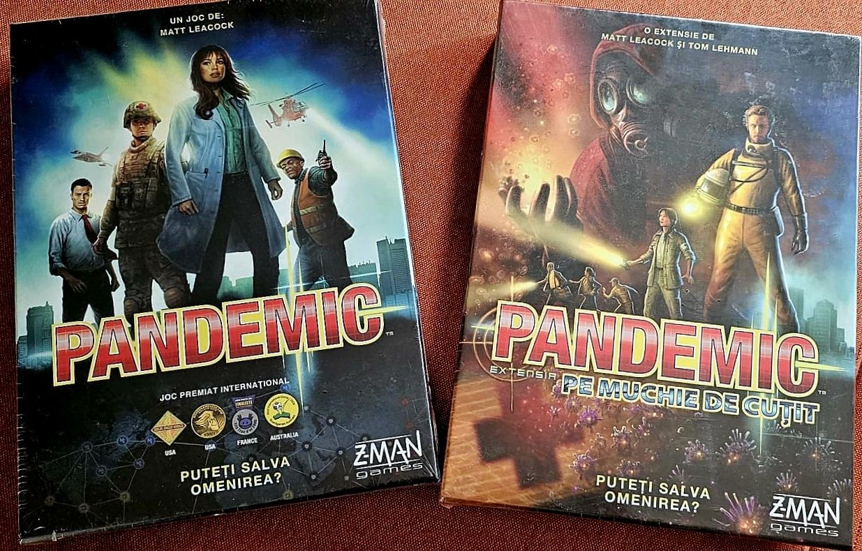 Vand boardgame Pandemic + Extensie BGG 7.5