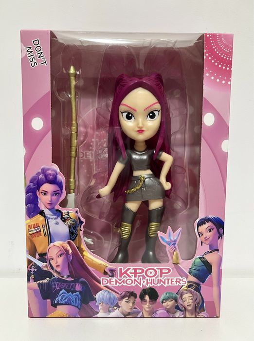 Set Figurine K-Pop Demon Hunters - Zoey, Mira, Rumi (20cm)