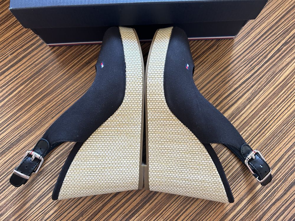 Sandale Tommy Hilfiger originale dama marimea 38 espadrile