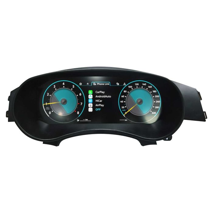 Дигитален километраж за Skoda Superb MK2 (2010–2015) 12.3'' LCD Табло