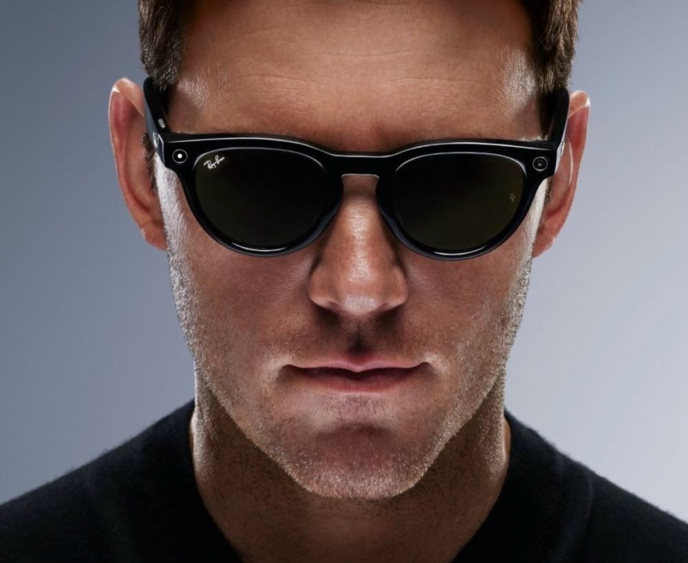 Rayban Meta headliner CHARCOAL BLACK PIANO srocna