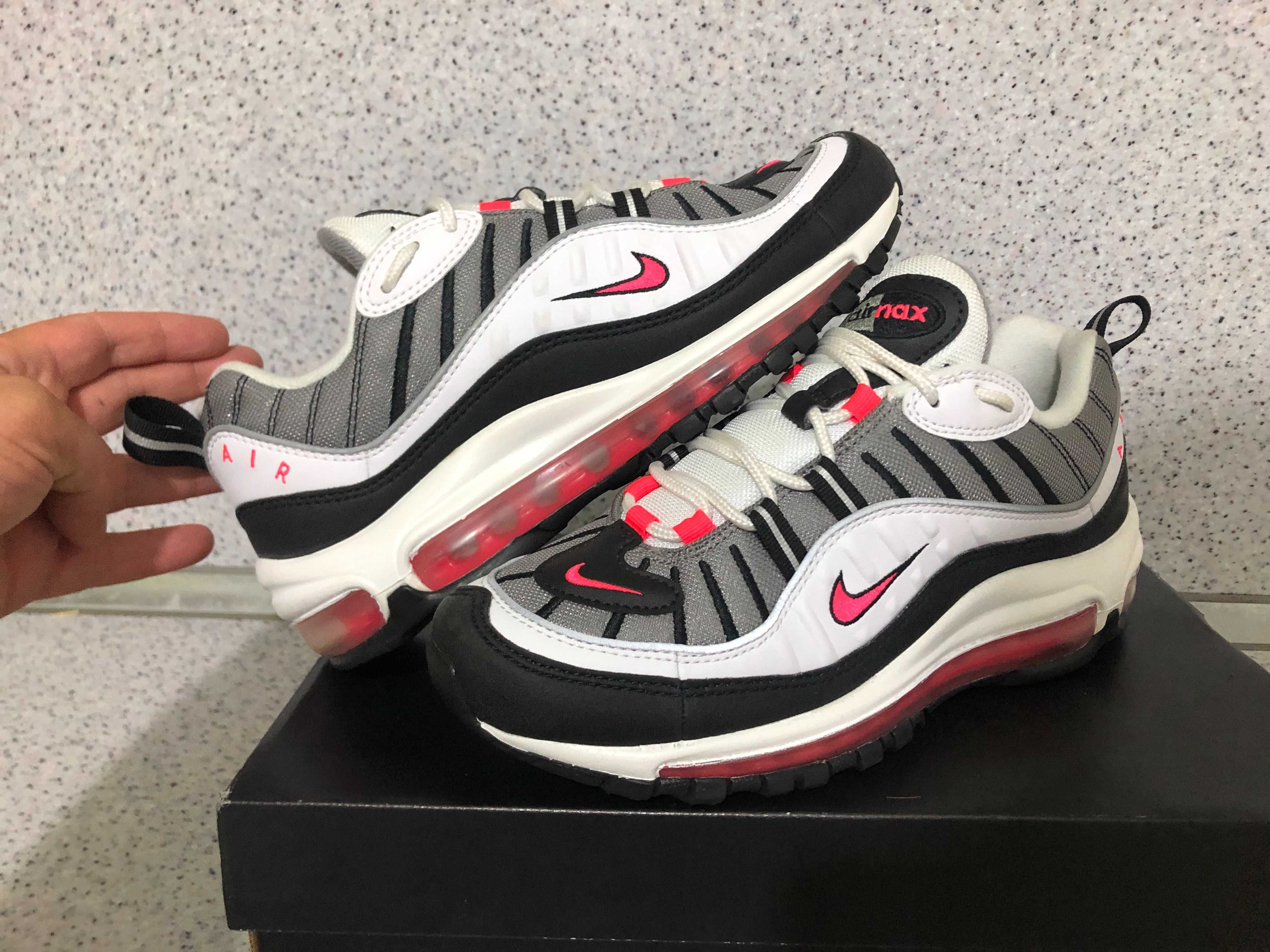 ОРИГИНАЛНИ *** Nike Air Max 98 "Solar Red"