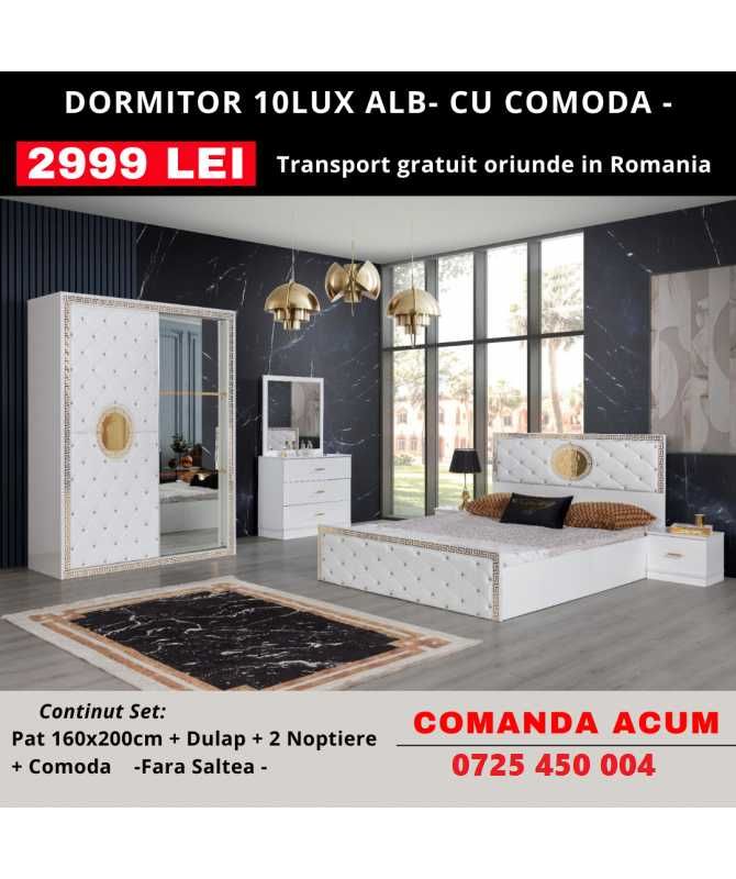 Dormitor 10LUX ALB Luxury 2022