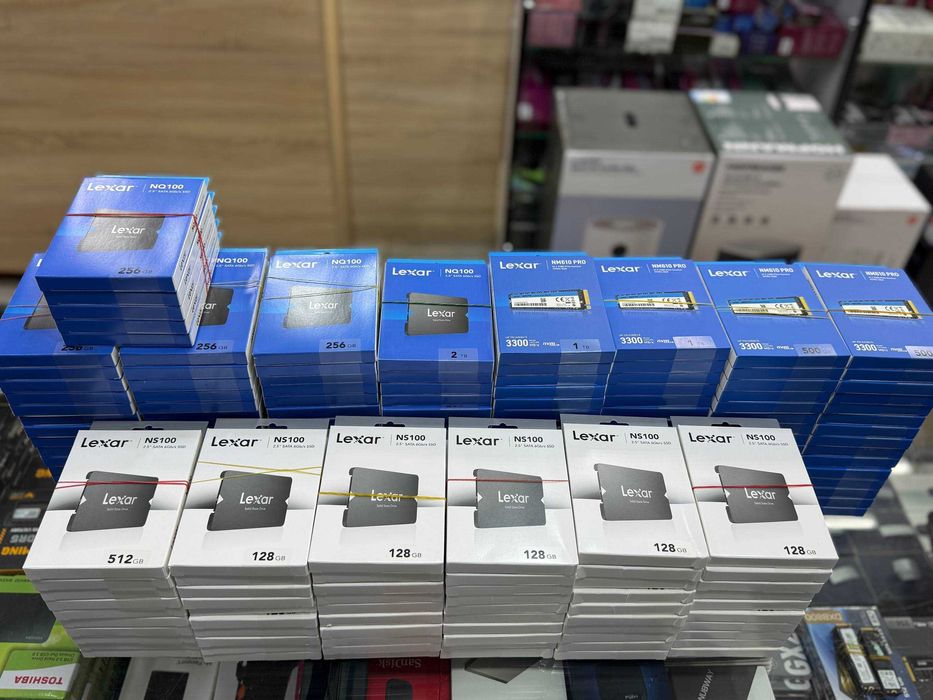 SSD Lexar SATA 2.5" от 128GB до 2TB. Есть доставка