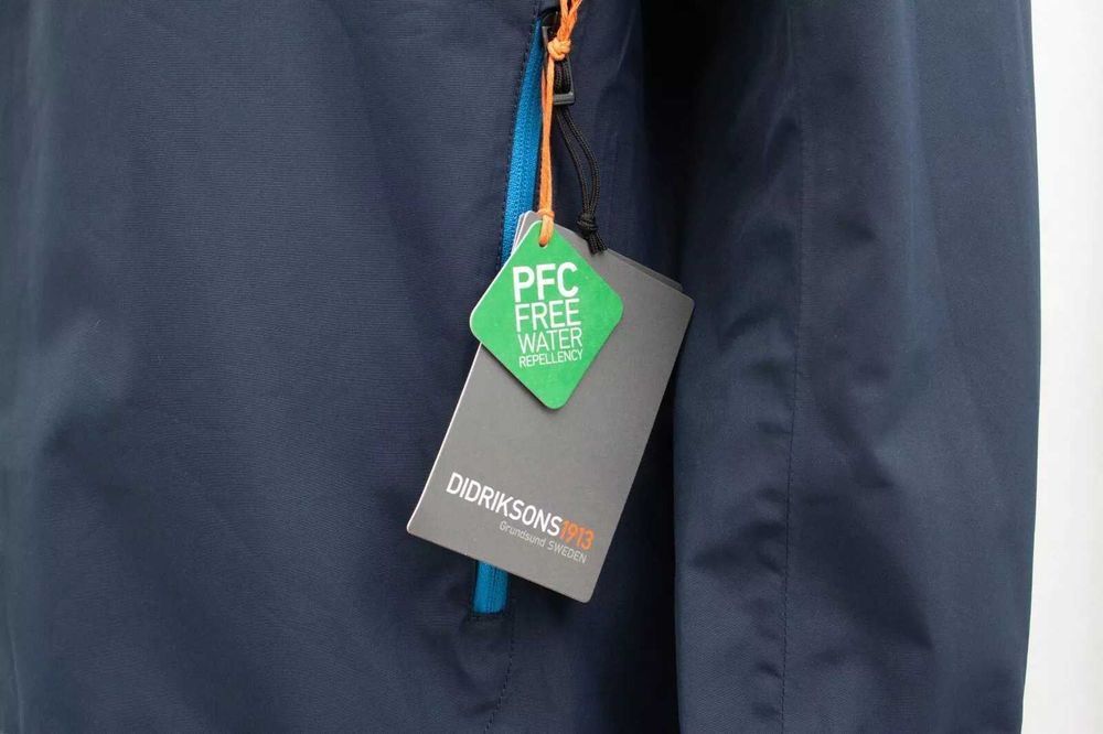 DIDRIKSONS Tiva мъжко яке водоустойчиво Storm System дъждобран S ново