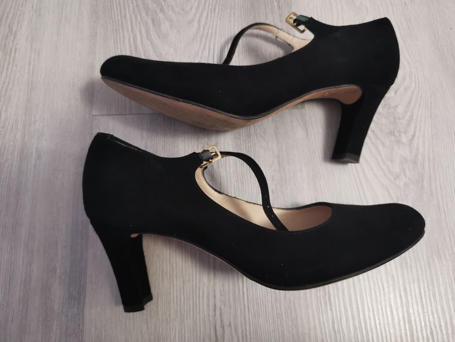Pantofi piele întoarsă 38