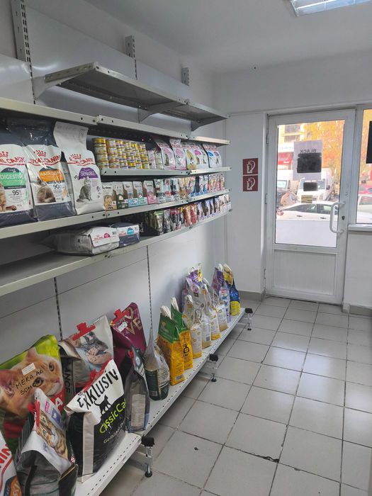 Rafturi modulare magazin/petshop/alimentara