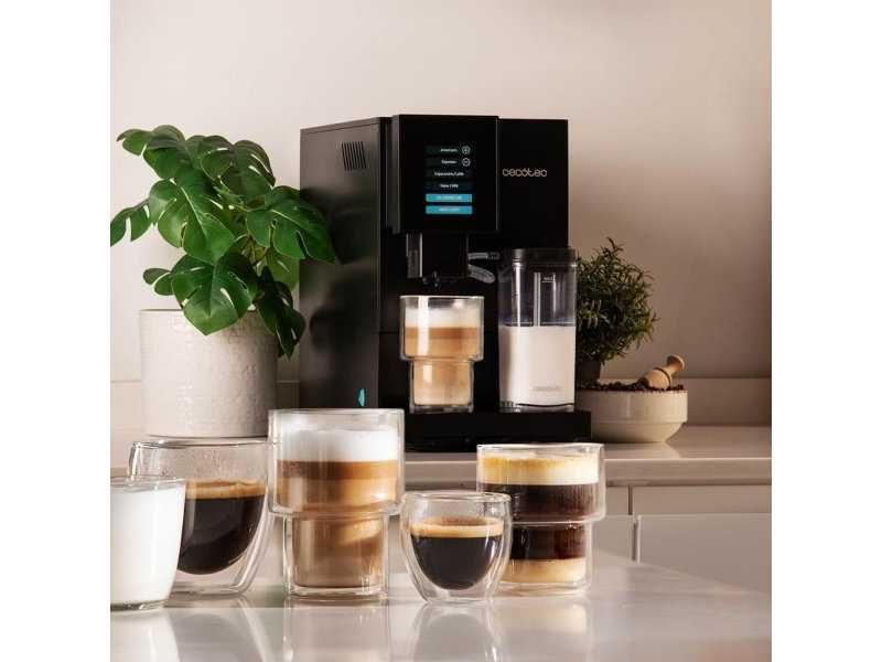 Кафеавтомат Cecotec Cremmaet Compactccino 2, 19 bar, Черен