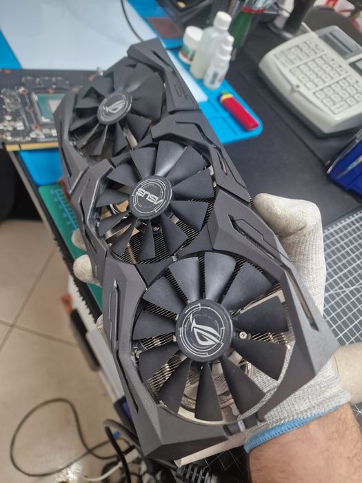 Ventilatoare + Heatsink Placa Video Asus GeForce GTX 1070 ROG STRIX