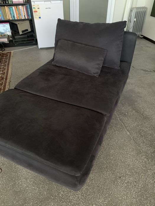REDUS Sezlong IKEA Soderhamn, gri antracit