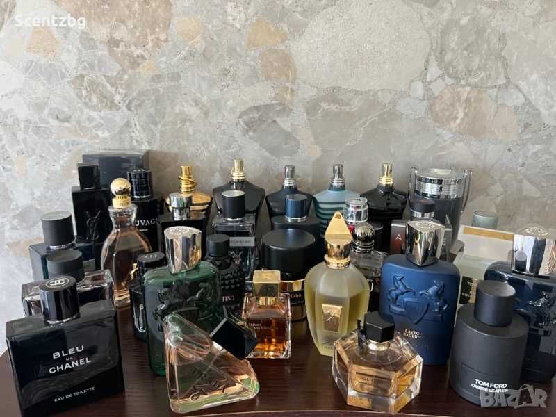 НАПЪЛНО ОРИГИНАЛНИ отливки от дизайнерски парфюми в шишенца със скала.