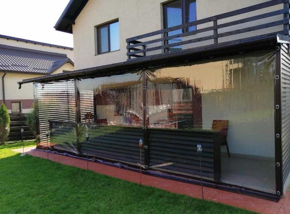 Folie Cristal Prelate pentru terase, foișoare și balcoane!