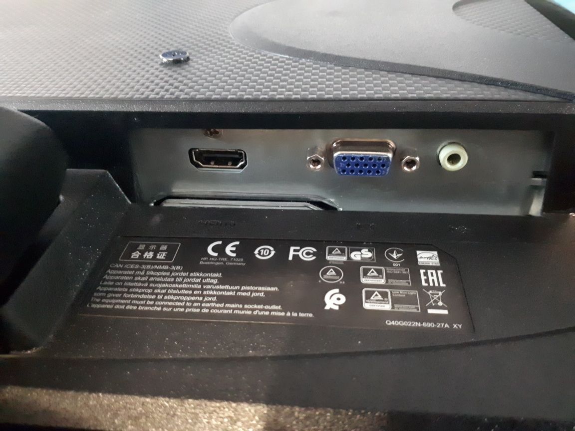 Монитор HP 21"  HDMI, FullHD