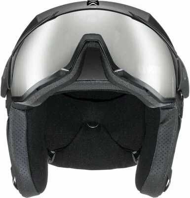 Casca schi UVEX Instinct Visor Negru Mat, marime 59-61