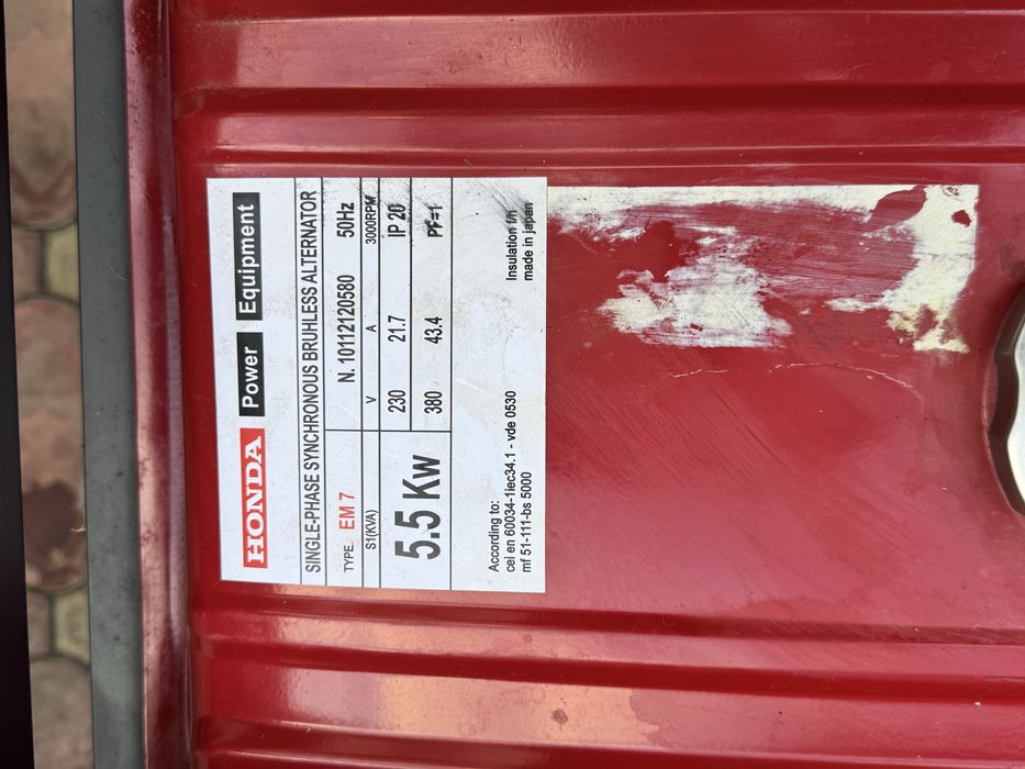 Vand generator Honda
