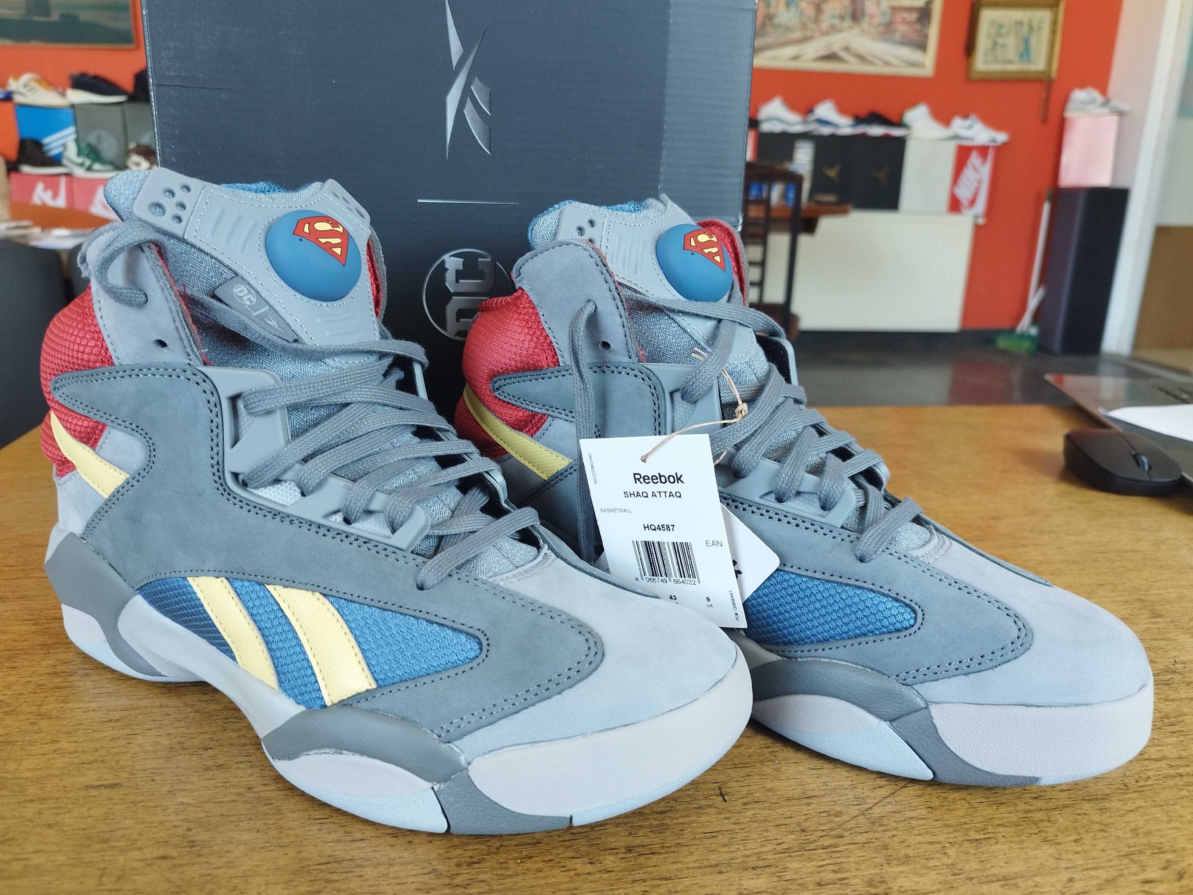 Reebok x Panini Tiger Prizm "Allen Iverson" 42.5 & 44 100% original