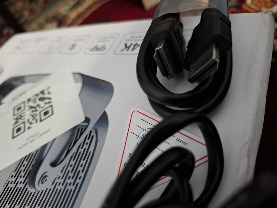 HY300 Pro Projector Support 4K1080P WIFI6 5G Wireless 5.0 Bluetooth An