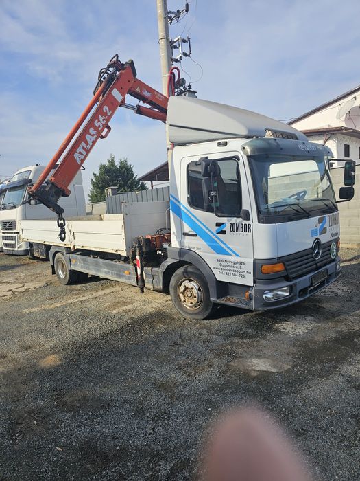 Mercedes Atego 817 cu macara Atlas