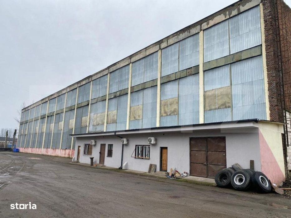 Hala industriala 2051 mp utili in zona Aiud