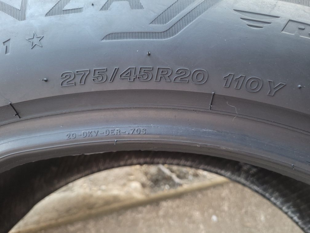 275 45 20 Cauciucuri de vară Bridgestone Runflat