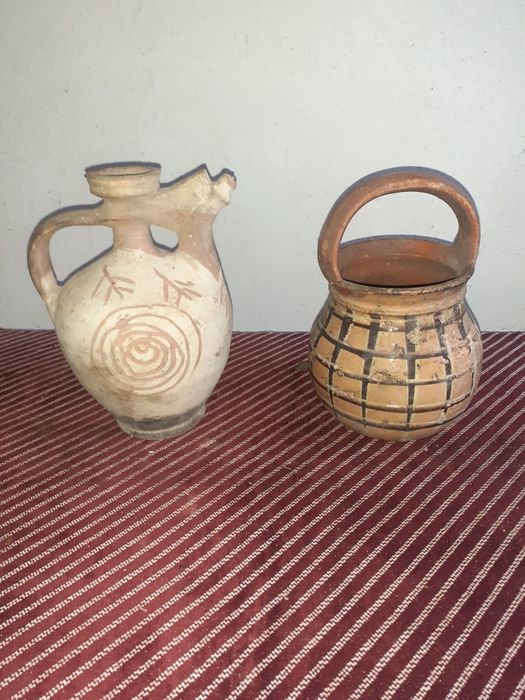 Стомна и рукатка,  керамични съдове