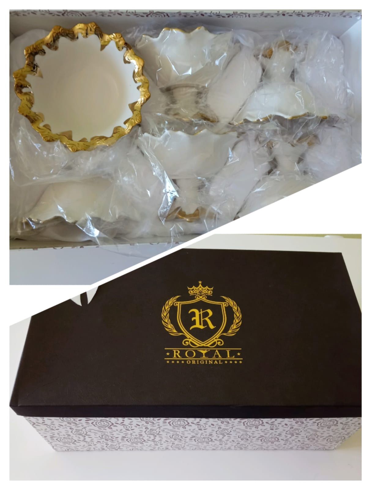Продам набор конфетниц фирмы Рояль, качество костяной фарфор