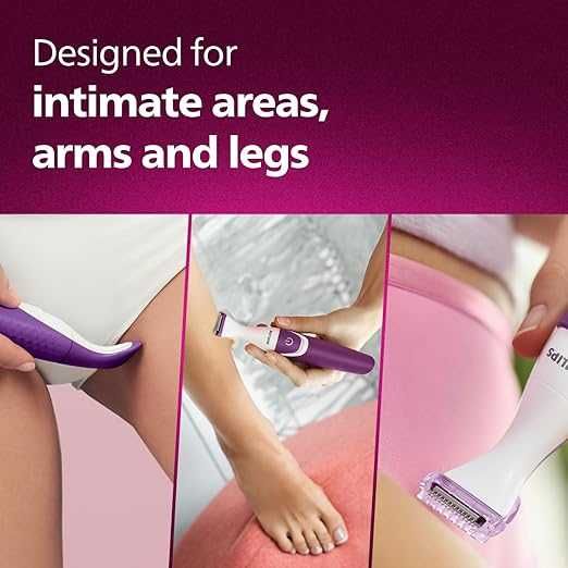 Тример за бикини зона Philips BRT383/15, 2 гребена 3/5 mm, сухо/мокро