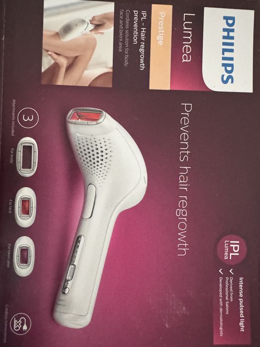 Philips Lumea Prestige - cadou epilator Braun