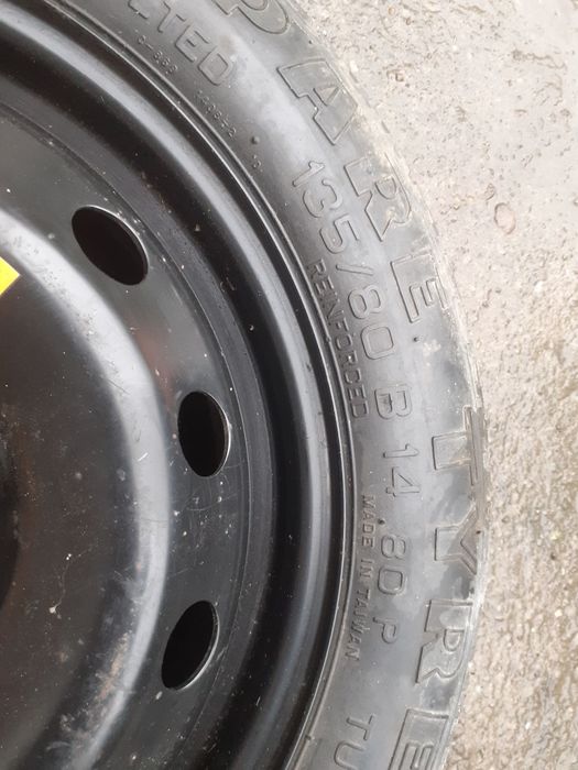 Roată rezerva slim Fiat Punto