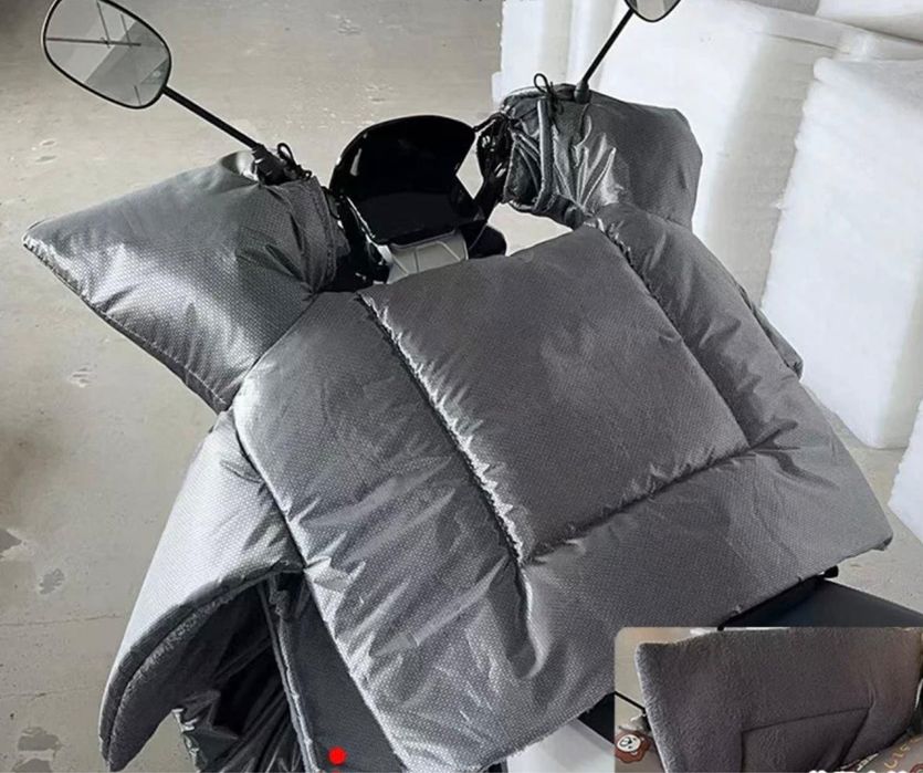 Меховые перчатки для скутеров и мопедов