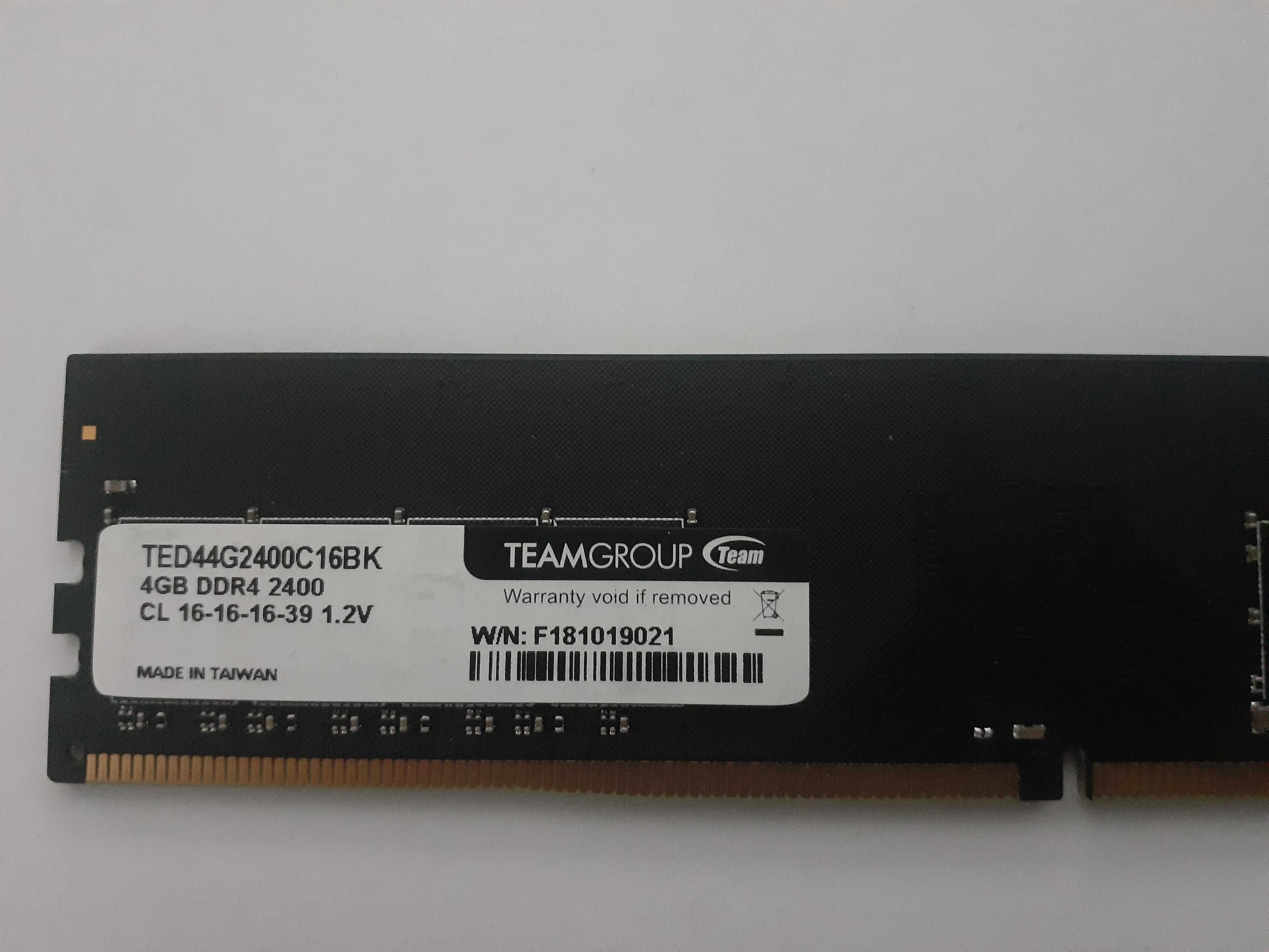 ОЗУ Team Group 4GB DDR4 TED44G2400C16BK