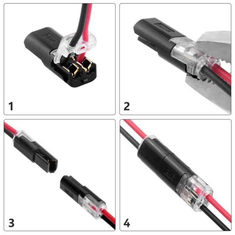 Mufa 2 Fire Conector 2 Cabluri Prelungire Inadire Cablu Imbinare Cablu