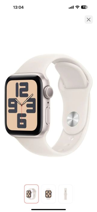 Смарт-часы Apple Watch SE GPS Gen.2 2024 S/M 40 мм