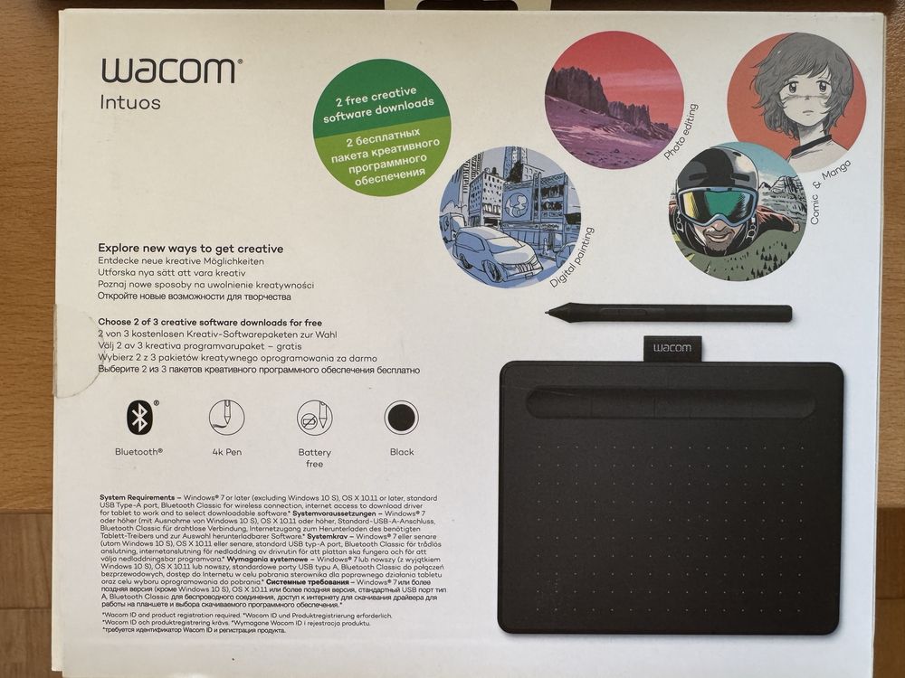 Wacom Intuos S - Bluetooth
