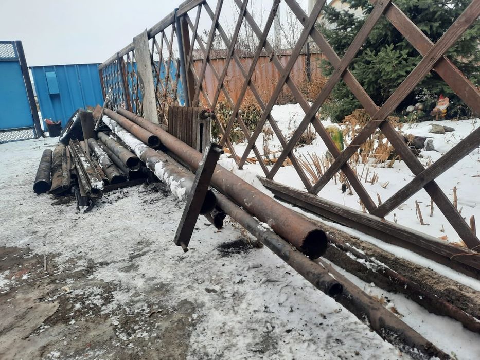 Труба металлическая разный размер